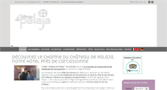 Desktop Screenshot of chateau-palaja.fr