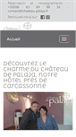 Mobile Screenshot of chateau-palaja.fr